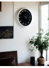 ® Beyaz 36 Cm Modern Duvar Saati