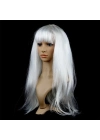 Beyaz Renk Peruk Saç