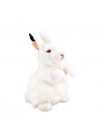 Beyaz Tavşan Peluş 28 cm