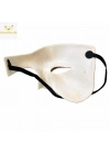 Beyaz Yarım Erkek Maske – Phantom Parti & Balo Maskesi