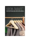 ® 10lu Lüks Krem Elbise Ceket Askısı - Ergonomik & Kaymaz Plastik Askı Seti -  Ahşap Görünümlü