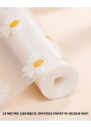 ® 10 Metre Papatya Desenli Yapışmaz Kaydırmaz Çekmece Örtüsü