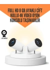 ® 10.000 Oyun Destekli, Çift Kollu 4K Projeksiyon – HDMI, USB, AUX, Ethernet Yok