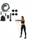 ® 11 Parça Çok Fonksiyonlu Kapı Arkası Egzersiz Bandı Ev Tipi Spor Seti