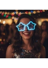 12 Adet Yıldız Gözlük – Glow Partisi ve Etkinlik İçin