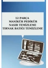 ® 12 Parça El Ayak Temizleme Pense Kir Temizleme Aparatı Kaş Cımbızı