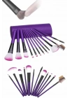 ® 12 Parça Yumuşak Uçlu Makyaj Fırça Set-Göz ve Yüz Makyajı İçin Fırça Seti Profesyonel Makyaj Seti