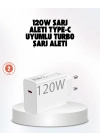 ® 120W Güçlü Hızlı Şarj Adaptörü ve Type-C Kablo Seti – Güvenli Şarj Teknolojisi