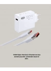 ® 120W Mi Turbo Akıllı Tanıma Çipli Hızlı Şarj Cihazı Taşınabilir ve Dayanıklı