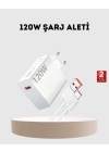 ® 120W USB-C Şarj Adaptörü Süper Hızlı Şarj Güç Kaynağı Seti