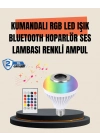 ® 12W LED Ampul – Renkli Işık ve Dahili Hoparlör Özellikli