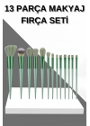 ® 13 Parça Makyaj Fırça Seti Far Fırçası Allık Fırçası Yumuşak Uçlu