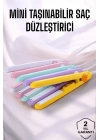 ® 180°C Isı ve Uzun Süre Kalıcı Düzlük Sağlayan Mini Saç Düzleştirici