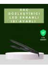 ® 2025 Isı Ayarlı Titanyum Kaplama Seramik Plakalı Saç Düzleştirici Dijital Ekranlı A Kalite