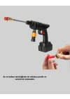 ® 21V Akülü Basınçlı Yıkama Makinesi Çift Akülü ve Hızlı Şarj Özellikli