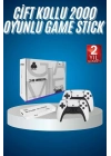 ® 2.4 GHZ Oyun Konsolu Çift Konsol 4K Ultra Hd Game Stick