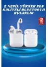 2.Nesil Yeni Model TWS Bluetooth Kulaklık Dokunmatik Kontrol Yüksek Ses Kaliteli