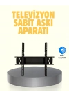 ® 32-65” TV Duvar Askı Braketi 75 kg Kapasiteli Anti Statik Boya