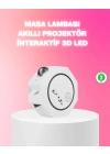 ® 360° Döndürülebilir Yıldızlı Gökyüzü Projeksiyon Gece Lambası