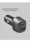 ® 38W Araç Şarj Cihazı Type-C PD USB Hızlı Şarj Çift Port