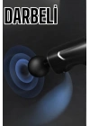 ® 4 Başlıklı Darbeli Şarjlı Masaj Aleti Tabancası Kablosuz