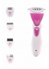 ® 4 Başlıklı Lazer Öncesi Kısaltma Epilasyon Aleti Epilatör Çok Amaçlı