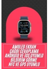 ® 49mm Akıllı Saat Amoled Ekranlı Kadın Erkek Kol Saati Plastik Kordon