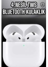 4.Nesil Kaliteli TWS Android ve İOS Uyumlu Mikrofonlu Kulaklık