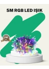 50’li LED Şeffaf Kablolu 5 m Aydınlatma Işık Süsleme Led