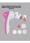 ® 5’i 1 Arada Yüz Temizleme Cihazı – Masaj, Fırça, Peeling ve Krem Uygulama Aparatlı