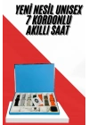 ® 7 Kordonlu Unisex Akıllı Saat Çoklu Kordon Seçeneği Amoled Ekran