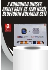 ® 9 Ultra Akıllı Saat 49mm 2inç Ekran 7 Kordonlu ve Bluetooth Kulaklık