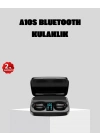 ® A10s Kablosuz Bluetooth Kulaklık – 1800mAh Powerbank, Otomatik Eşleşme, iOS/Android Uyumlu