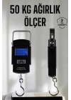 ® Ağırlık Ölçer 50 Kg El Terazisi El Kantarı Pilli Led Ekran