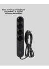 ® Akıllı Akım Dengelemeli 4’lü Çoklu Priz Type-C ve USB Çıkışlı
