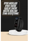 ® Akıllı Bileklik Android ve İOS Uyumlu Bildirim ve Çağrı Görme Spor Takibi