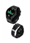 ® Akıllı Saat Amoled Ekran 3 Kordonlu NFC Ve GPS Uyumlu