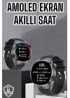 ® Akıllı Saat Bluetooth Bağlantılı Amoled Ekran Uyku ve Sağlık Takibi