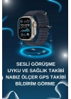 ® Akıllı Saat Bluetooth Bağlantılı NFC ve GPS Uyumlu Nabız Ölçer Sesli Görüşme