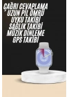 ® Akıllı Saat Kulaklık Hediyeli Uyku ve Sağlık Takibi Yapabilen Uzun Ömürlü