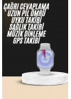 ® Akıllı Saat Kulaklık Hediyeli Uyku ve Sağlık Takibi Yapabilen Uzun Ömürlü