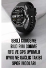 ® Akıllı Saat Nabız Sensörlü Bildirim Görebilen Spor Modları GPS Takibi