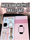 ® Akıllı Saat Sesli Görüşme Bildirim Görme Uyku ve Sağlık Takibi