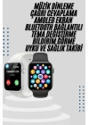 Akıllı Saat Yeni Nesil Android ve İOS Uyumlu Titreşim Modlu Alarm Kronometre