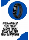 ® Akıllı Uyumlu Bileklik M6 Adımsayar Spor Modları Çağrı Görme Türkçe Menü