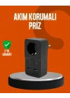 ® Akım Korumalı Priz 4 USB Type C Destekli Yüksek Isı Dayanımlı