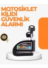 ® Alarm Sensörlü Disk Kilidi Motosiklet Scooter Bisiklet Güvenlik
