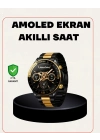 ® Amoled Akıllı Saat Manyetik Şarj GPS Destekli Spor ve Günlük Kullanım