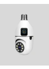 Ampul Tipi WiFi Kamera 2MP Lensli Full HD Görüntü ve Akıllı Hareket Algılama