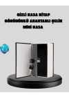 ® Anahtarlı Gizli Kitap Kasa – Metal İç Yapı, Kamuflajlı Sözlük Tasarım